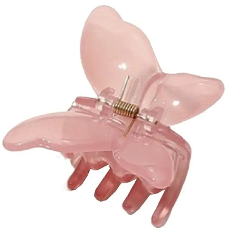 Butterfly Hair Clip, pink - Ecarla — photo N1
