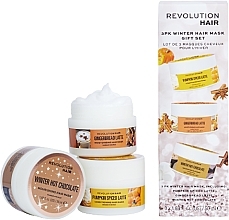 Fragrances, Perfumes, Cosmetics Set - Revolution Haircare Haircare Winter Hair Mask Gift Set (h/mask/3x50ml)