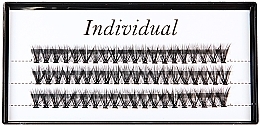 Individual - False Individual Lashes, 30D C-Type, 0.07, 10mm — photo N1