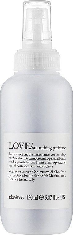 Smoothing Thermal Serum for Unruly & Curly Hair - Davines Love Smoothing Perfector — photo N1