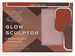 Cream Blush & Bronzer - XX Revolution Glow Sculptor Cream Blush & Bronzer — photo N1