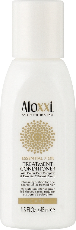 Intensive Nourishment Conditioner - Aloxxi Essential 7 Oil Treatment Conditioner (mini size) — photo N1