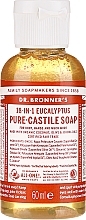 Fragrances, Perfumes, Cosmetics Liquid Soap "Eucalyptus" - Dr. Bronner’s 18-in-1 Pure Castile Soap Eucalyptus