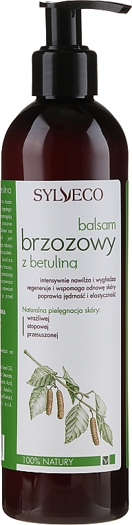 Body Birch Balm with Betulin - Sylveco Balm — photo N1