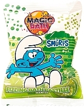 Fizzing Bath Pastille "The Smurfs", lime - EP Line The Smurfs Fizzing Bath Pastille — photo N1