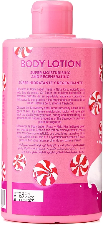 Strawberry Cream Kiss Body Lotion - Tulipan Negro Kiss Strawberry & Cream Body Lotion — photo N10