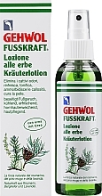 Herbal Lotion - Gehwol Fusskraft krauterlotion — photo N2