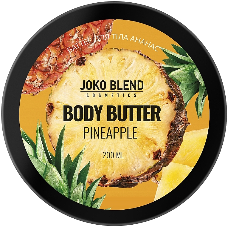 Body Butter Cream - Joko Blend Pineapple Body Butter — photo N32