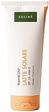 Fragrances, Perfumes, Cosmetics Sunscreen Lotion SPF 15 - Solime Remargin Latte Solare SPF 15