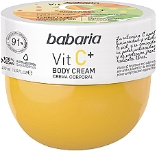 Vitamin C Body Cream - Babaria Body Cream Vit C+ — photo N7