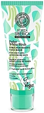 Fragrances, Perfumes, Cosmetics Pore Minimising Mask - Natura Siberica Bereza Polar White Birch Pore Minimising Face Mask