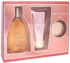 Instituto Español Aire de Sevilla Bella - Set ( edt/150ml + b/milk/150ml + hand/cr/150ml) — photo N9