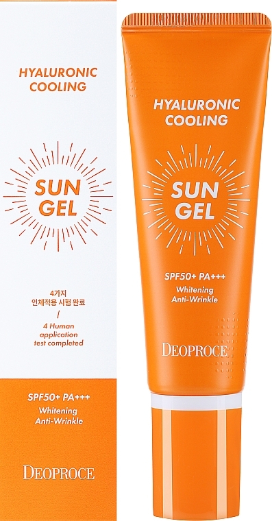 Body Sun Gel - Deoproce Hyaluronic Cooling Sun Gel — photo N1