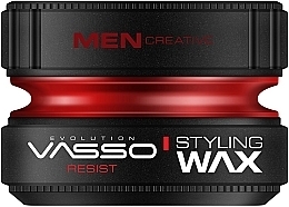 Fragrances, Perfumes, Cosmetics Hair Styling Wax - Vasso Professional Hair Styling Wax Resist