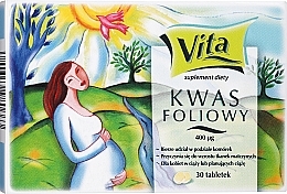 Dietary Supplement, tablets - Aflofarm Vita Kwas Foliowy — photo N14
