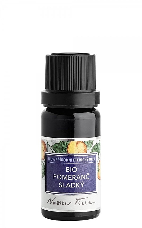 Bio Sweet Orange Essential Oil - Nobilis Tilia Essential Oil — photo N1