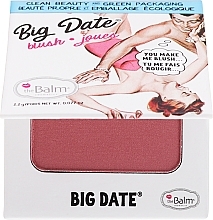 GIFT! Blush - theBalm Big Date Blush — photo N2