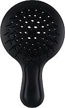 Hair Brush 71SP220NER MAC, black with leopard - Janeke Mini Superbrush — photo N1