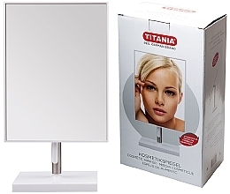 Fragrances, Perfumes, Cosmetics Table Mirror, 16x30 cm, metal stand - Titania