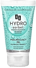 Fragrances, Perfumes, Cosmetics Peeling Washing Gel - AA Hydro Sorbet Peeling Gel