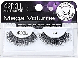 False Lashes - Ardell Mega Volume 252 Black  — photo N3