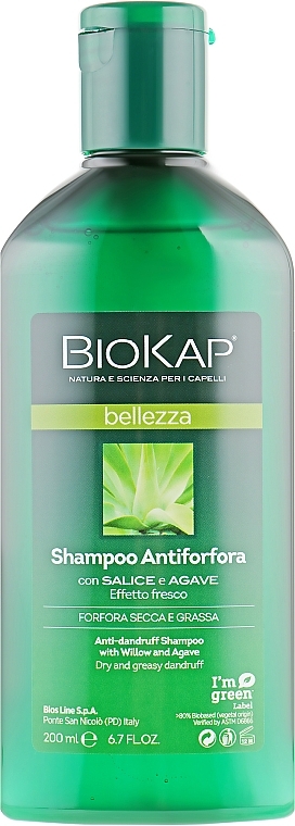 Anti-Dandruff Shampoo - BiosLine BioKap Anti-Dandruff Shampoo — photo N5