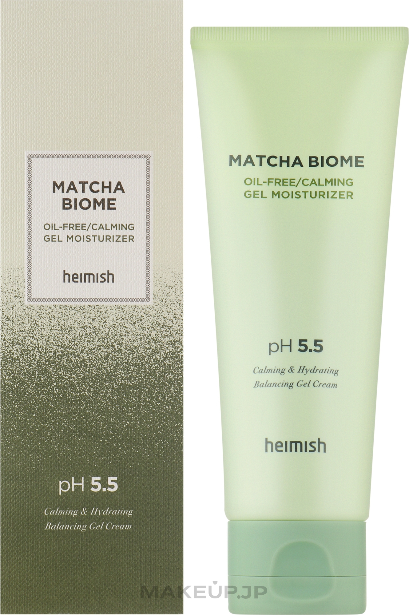 Refreshing Face Cream Gel - Heimish Matcha Biome Oil-Free Calming Gel Moisturizer — photo 100 ml