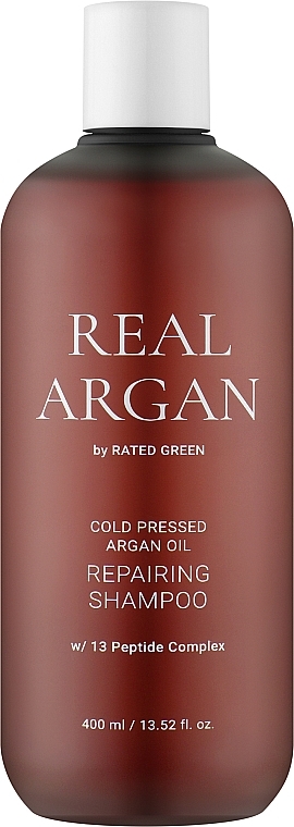 Revitalizing Shampoo with Argan Oil - Rated Green Real Argan Repairing Shampoo — photo N1