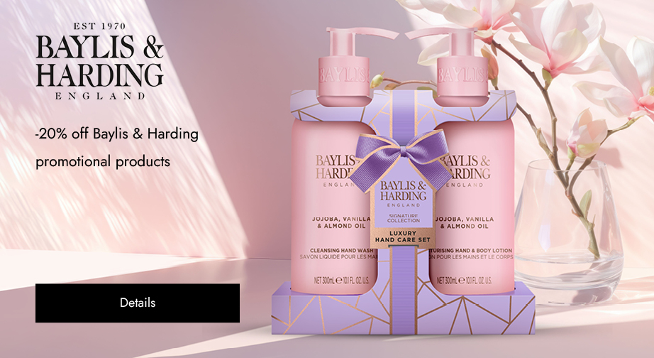 -20% off Baylis & Harding promotional products. Prices on the site already include a discount.