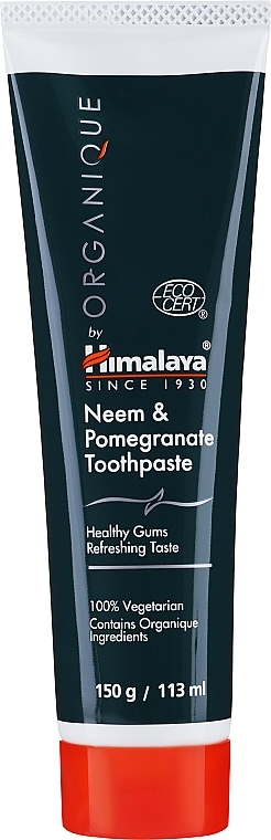 Neem & Pomegranate Toothpaste - Himalaya Herbals Botanique Toothpaste — photo N1