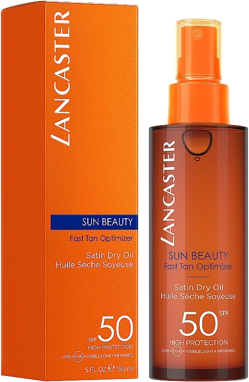 Silky Oil "Fast Tan" SPF50 - Lancaster Sun Beauty Dry Oil Fast Tan SPF50 — photo N2