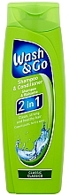 Fragrances, Perfumes, Cosmetics 2-in-1 Shampoo - Wash & Go 2 in 1 Shampoo & Conditioner Classic