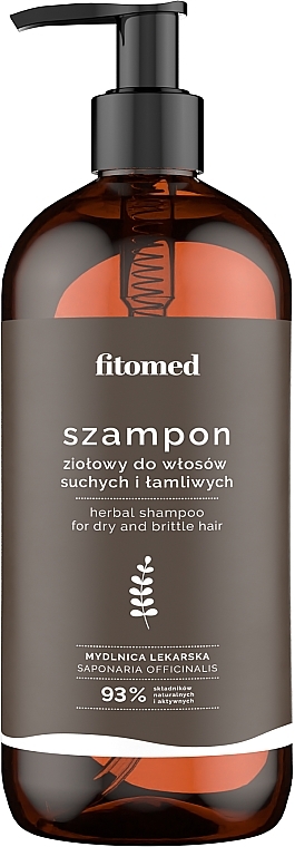 Dry and Normal Hair Shampoo - Fitomed Herbal Shampoo For Dry And Normal Hair — photo N3