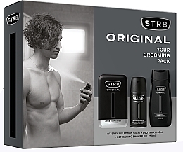 Fragrances, Perfumes, Cosmetics STR8 Original - Set (ash/lot/100ml + deo/150ml + sh/gel/250ml)