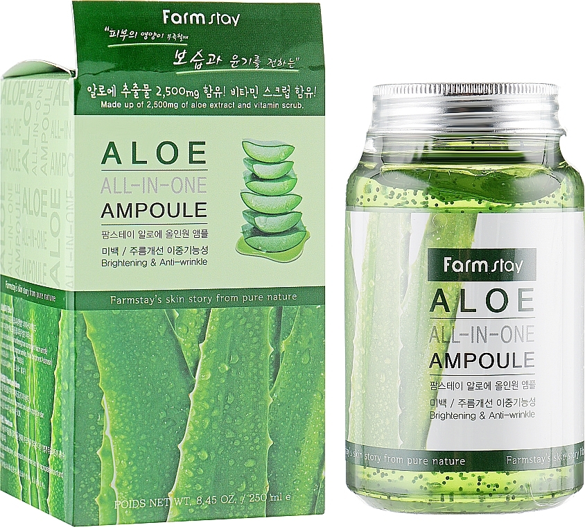 Aloe Ampoule Serum - FarmStay Aloe All-In-One Ampoule — photo N1