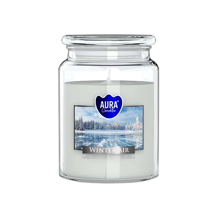 Winter Air Scented Candle in Jar - Bispol Scented Candle — photo N2