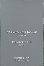 Fragrances, Perfumes, Cosmetics Ormonde Jayne Osmanthus Elixir - Eau de Parfum (sample) 