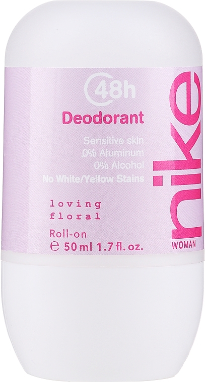 Nike Loving Floral Woman - Perfumed Roll-On Deodorant — photo N1