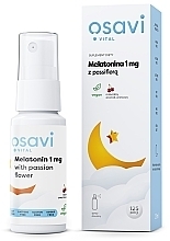 Fragrances, Perfumes, Cosmetics Food Supplement Spray 'Melatonin', 1 mg, cherry - Osavi Melatonin Passiflora