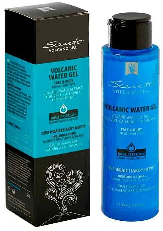 Soothing Face & Body Gel - Santo Volcano Spa Volcanic Water Gel — photo N1