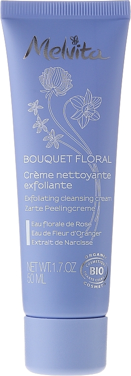 Exfolianting Cleansing Cream - Melvita Bouquet Floral Exfoliating Cleansing Cream — photo N1