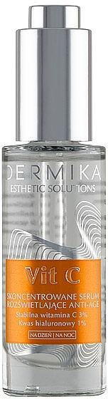 Brightening Face Serum - Dermika Esthetic Solutions Vit C Serum — photo N3