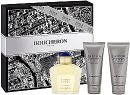 Fragrances, Perfumes, Cosmetics Boucheron Jaipur Pour Homme - Set (edt/100ml + sh/gel/100ml + ash/bal/100ml) 