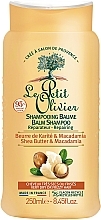 Fragrances, Perfumes, Cosmetics Shampoo - Le Petit Olivier Balm Shampoo Repairing Shea Butter Macadamia