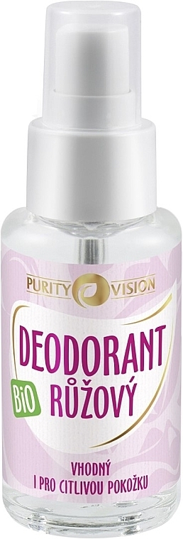 Deodorant with Damask Rose Scent - Purity Vision Bio Deodorant — photo N4