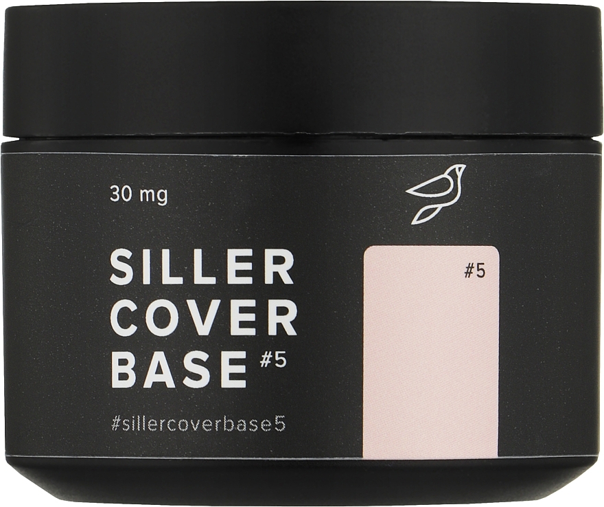 Camouflage Base Coat, 30 ml - Siller Professional Cover Base — photo N7