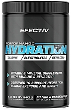 Fragrances, Perfumes, Cosmetics Mango & Passion Fruit Vitamin & Mineral Complex for Water Balance - Efectiv Nutrition Performance Hydration Mango & Passionfruit