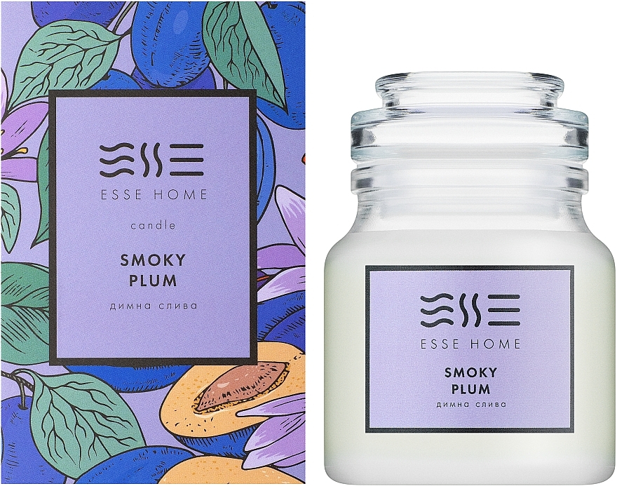 Esse Home Smoky Plum - Scented Candle — photo N5