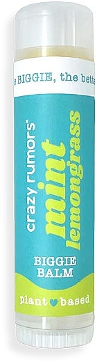 Lip Balm - Crazy Rumors Mint Lemongrass Biggie Balm — photo N6