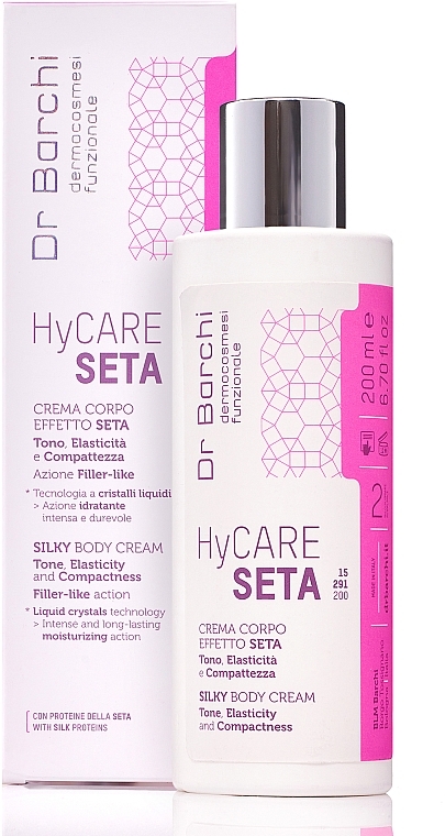 Silky Body Cream - Dr. Barchi HyCare Seta Silky Body Cream — photo N1